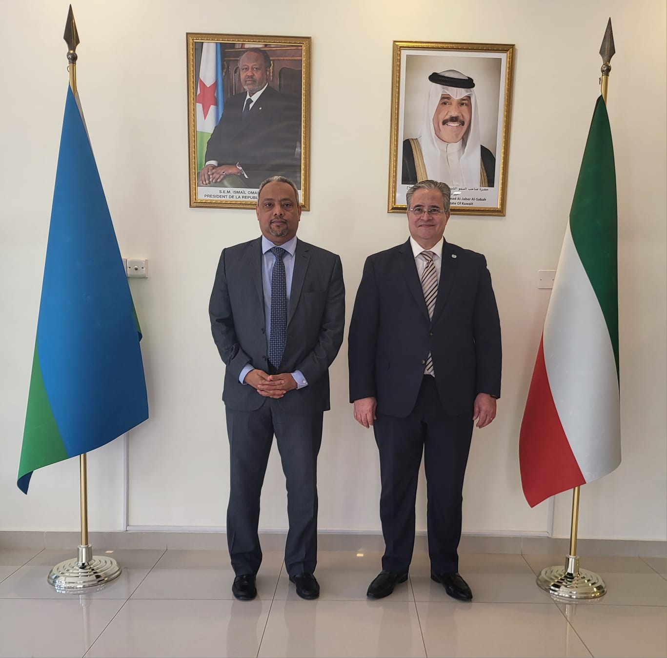 زيارة ممثل الأمين العام للأمم المتحدة والمنسق المقيم في دولة الكويت لسفارة